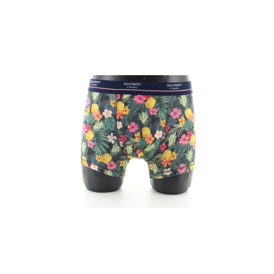 Boxers Chaussettes Dagobert | Boxer Pour Homme Original A Motifs Ananas - Dagobert A L'Envers