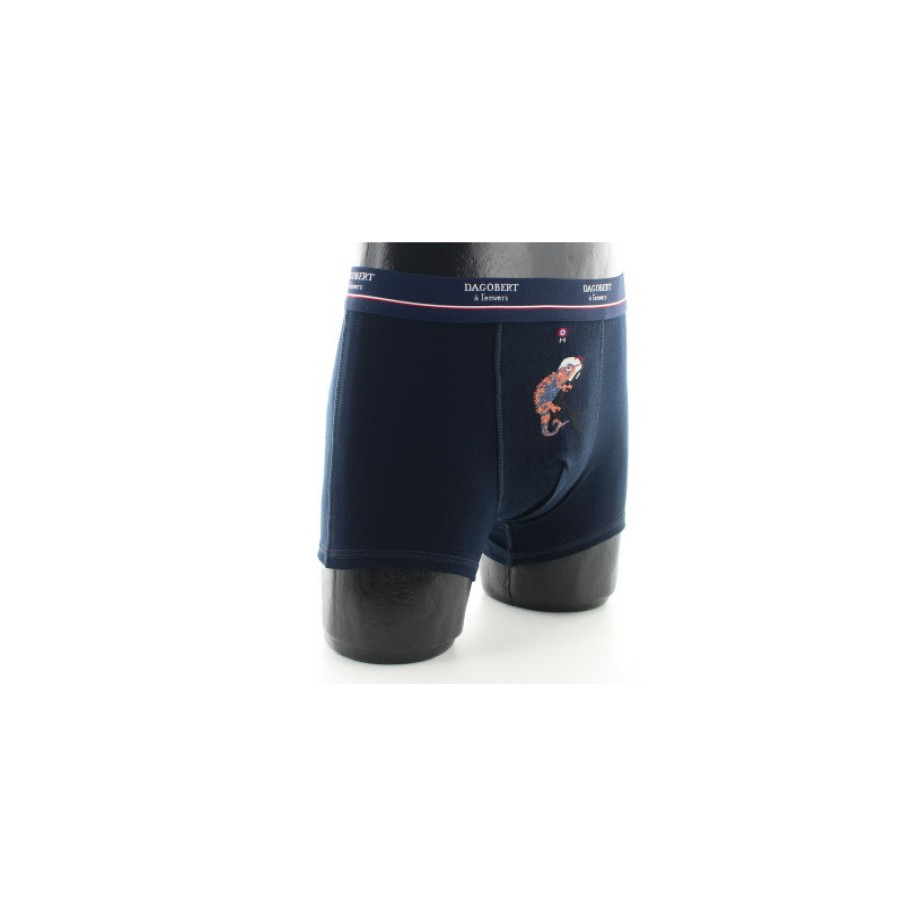 Boxers Chaussettes Dagobert | Boxer Cameleon Marine