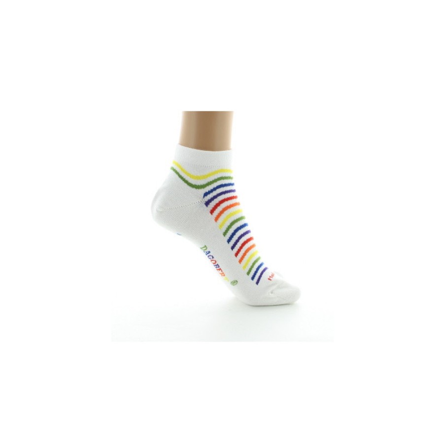 Chaussettes Chaussettes Dagobert | Socquettes Femme Vagues Multicolores