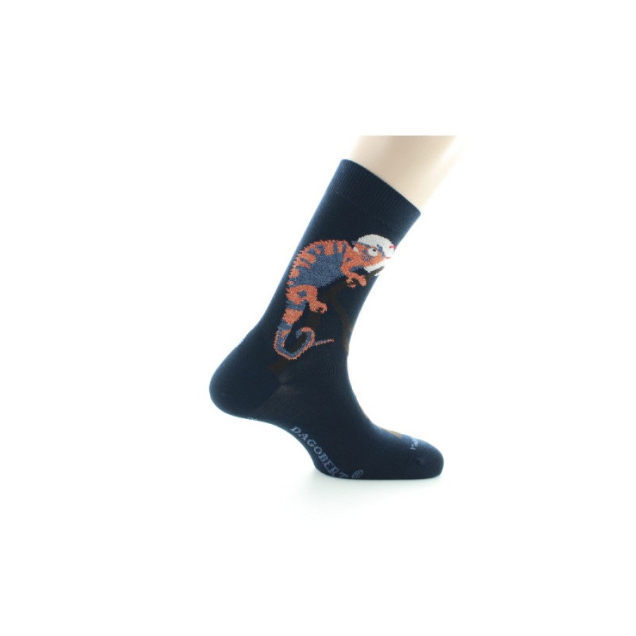 Chaussettes Chaussettes Dagobert | Chaussettes Cameleon Marine