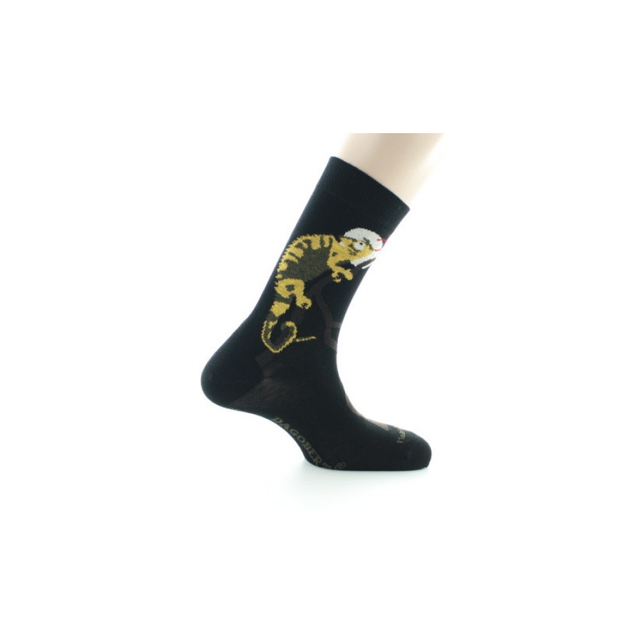 Chaussettes Chaussettes Dagobert | Chaussettes Cameleon Noir