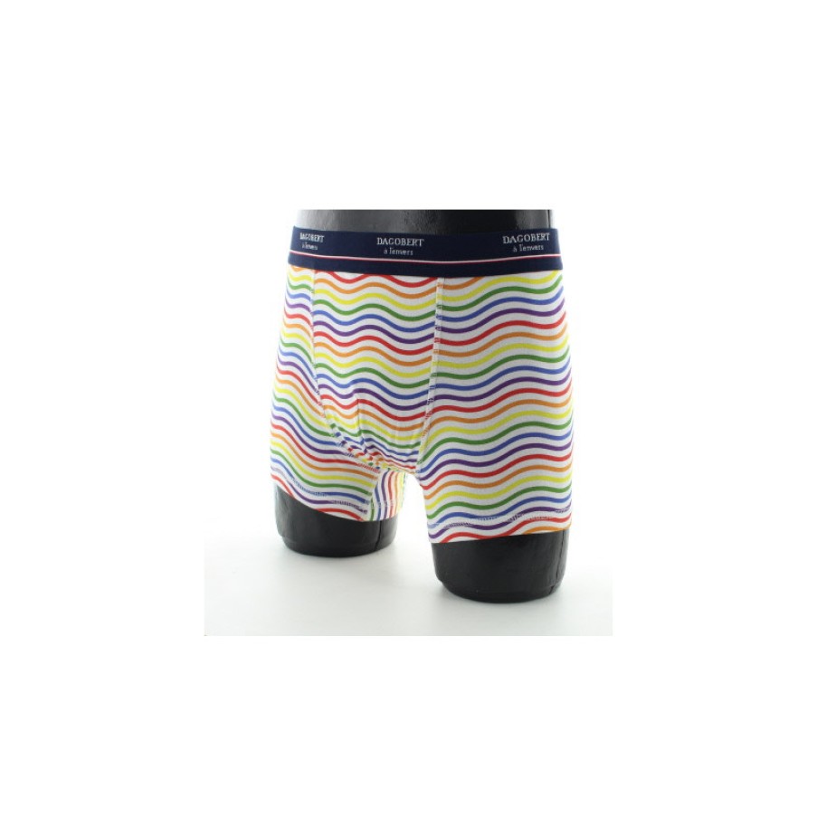 Boxers Chaussettes Dagobert | Boxer Vagues Multicolores